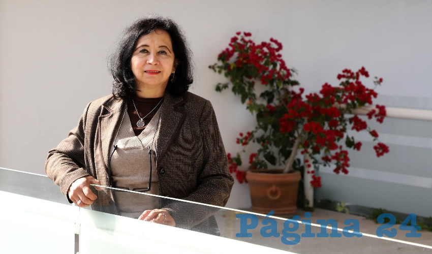 Mar&iacute;a Eugenia Perea Vel&aacute;zquez, profesora investigadora del Departamento de Trabajo Social del CCSyH