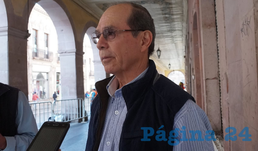 Benjamín de León Mojarro y “El Año de Hidalgo” (Foto: Archivo Página 24)