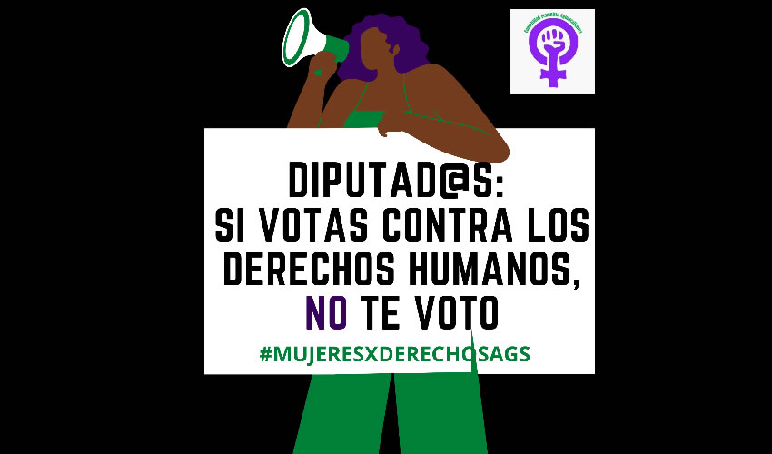 Mujeres feministas valoran si se manifiestan en el Congreso