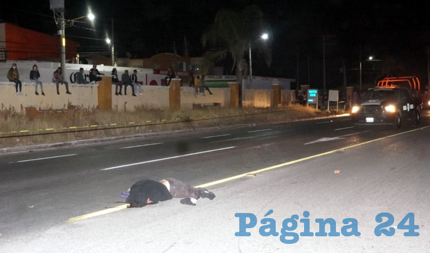 Sergio Moreno, de 72 años, encontró horrible muerte al ser arrollado por una camioneta, el pasado miércoles sobre la carretera federal 25