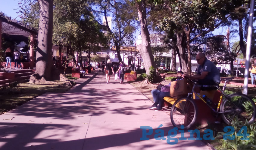 De mañana cuando todavía no sale el sol, y de noche cuando éste cae es cuando los amantes de lo ajeno acechan a sus víctimas. Pero quienes residen en esta zona de Guadalajara lamentan que ya no pueden caminar tranquilamente/Foto: Francisco Tapia