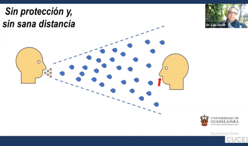 Los termómetros en los filtros sanitarios miden la temperatura superficial, y en ambientes fríos la temperatura de la piel es siempre varios grados menos que la del resto del cuerpo, con lo que un individuo con fiebre perfectamente puede parecer sano al pasar, explicó el investigador/Foto: Captura de Video