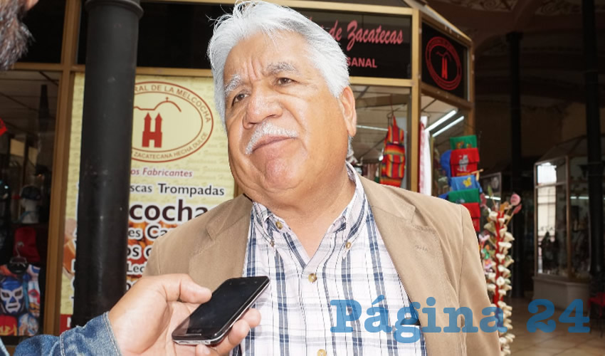 José Santos Cervantes, líder del Frente Social por la Soberanía Popular (FSSP) (Foto Archivo Página 24 Zacatecas)