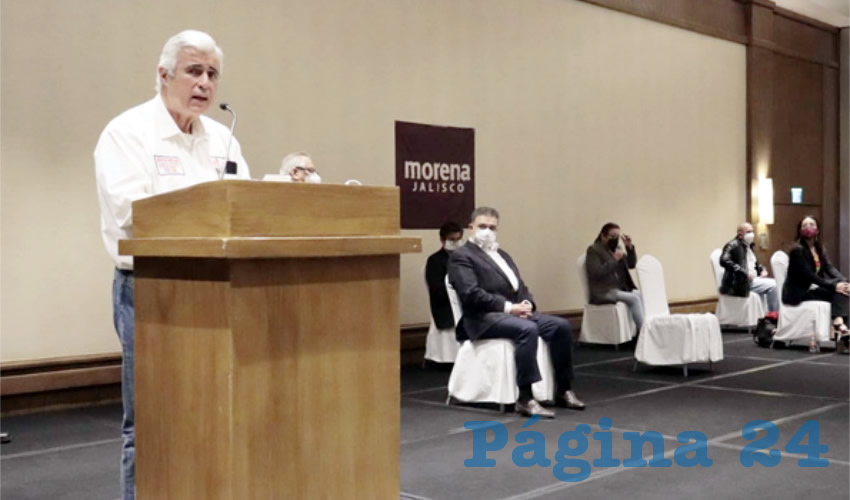 En Puerto Vallarta se apuntaron 27 precandidatos a la alcaldía; se tiene que refinar la elección de perfiles, explicó el delegado del partido en Jalisco / Foto: Francisco Tapia