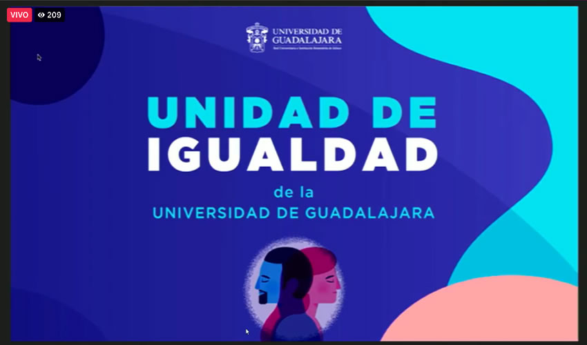 “La Unidad no parte de cero porque recoge y recopila todos estos esfuerzos que están en artículos, en estadísticas, en diagnósticos; documentos generados por nuestras especialistas”, dijo Érika Loyo Beristáin/Imagen: Cortesía UdeG