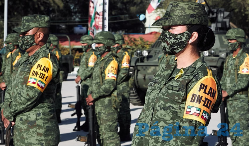 Las instituciones armadas han sido ejemplo de patriotismo en la lucha por la democracia, la legalidad, el Estado de Derecho y el bienestar social del pueblo mexicano