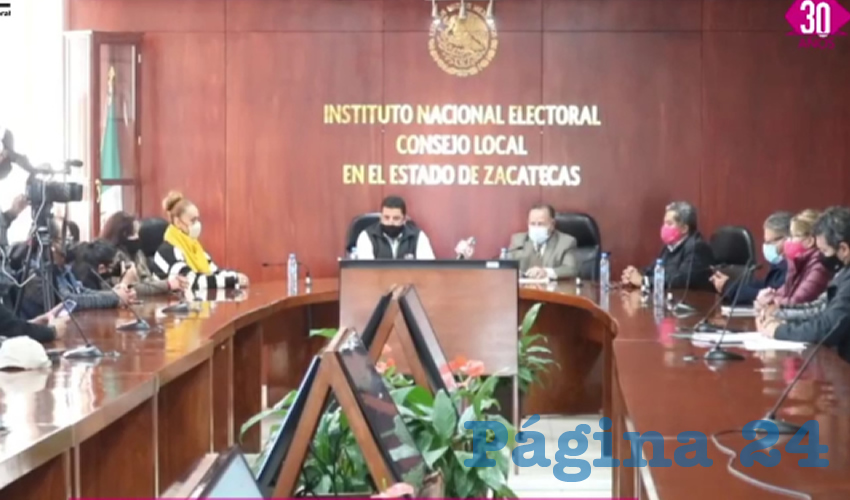 En conferencia de prensa, integrantes del Instituto Electoral del Estado de Zacatecas (IEEZ) y Nacional Electoral (INE) lamentaron la muerte de Roberto Ricoy Hernández, capacitador asistente electoral, quien fue atacado a balazos el pasado 18 de febrero en Plateros, Fresnillo, mientras realizaba su trabajo (Foto: Cortesía)