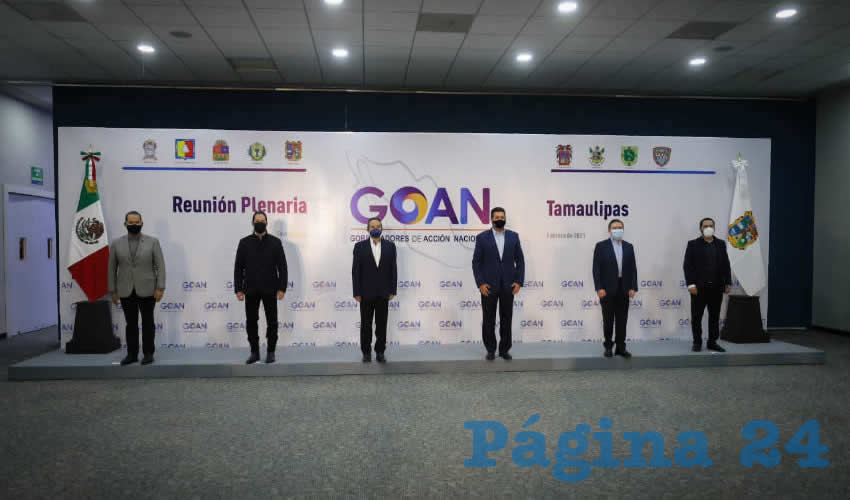 Integrantes de la Asociación de Gobernadores de Acción Nacional se reunieron este fin de semana en Tamaulipas para diseñar propuestas dirigidas al gobierno federal