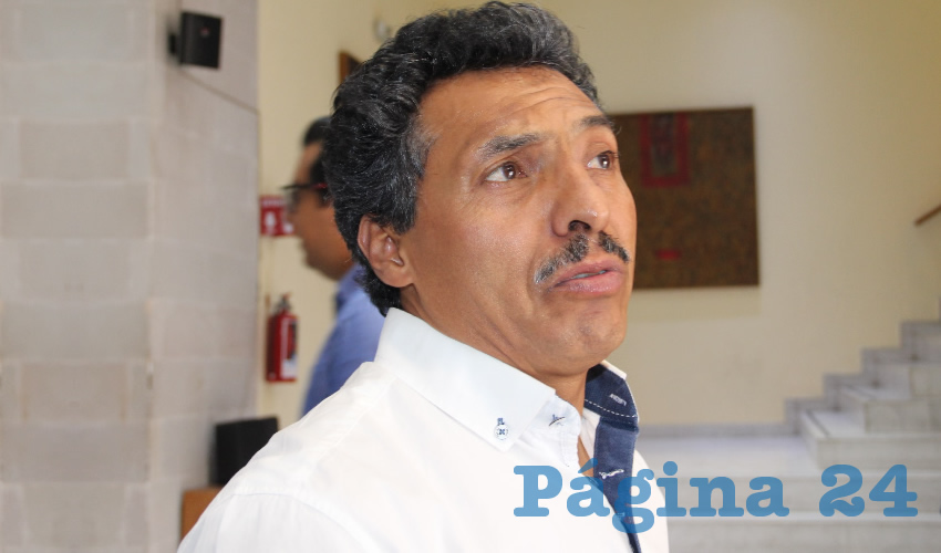Marcelino Rodarte Hernández, integrante del Movimiento de Bases en Defensa del Instituto de Servicios y Seguridad Social de los Trabajadores del Estado de Zacatecas (Issstezac) (Foto Archivo Página 24)