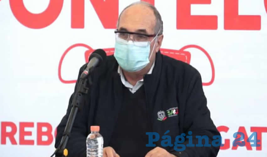 Gilberto Breña Cantú, titular de la Secretaría de Salud de Zacatecas (SSZ) (Foto: Cortesía)