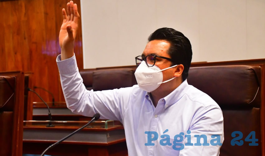 Omar Carrera Pérez, diputado local por el Movimiento Regeneración Nacional (Morena) (Foto: Cortesía)
