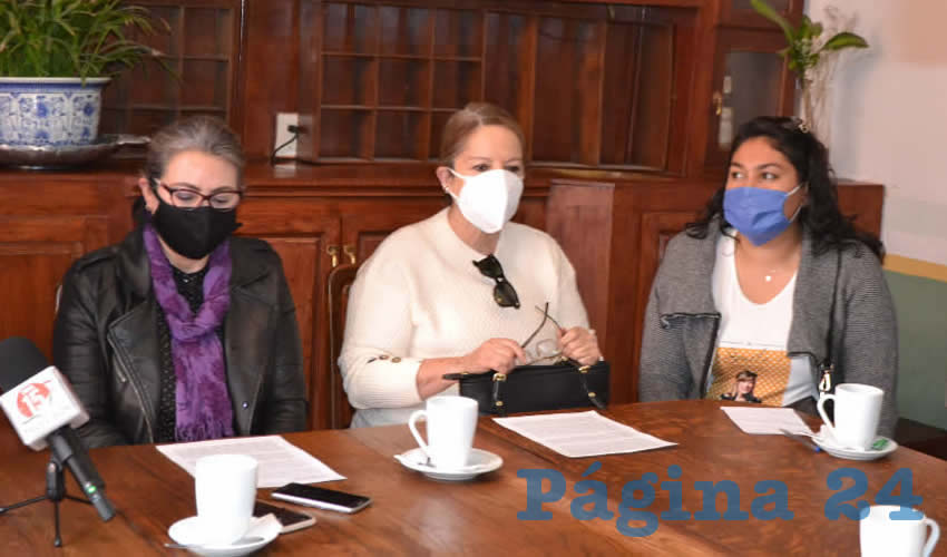 Integrantes de la Red Plural de Mujeres en Zacatecas (Foto: Merari Martínez)