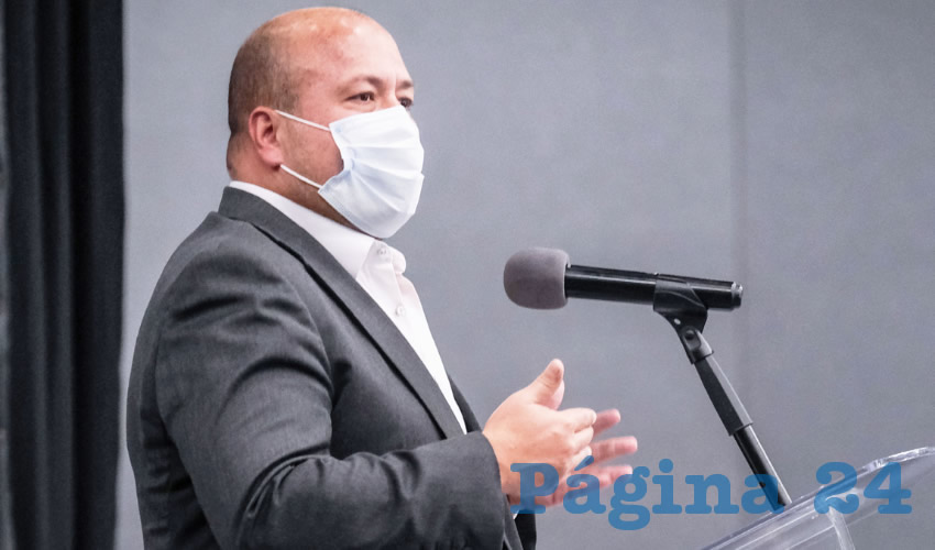 El mandatario dijo que no se puede dejar relegada a una de las ciudades más importantes del país, como lo es Guadalajara, por lo que se quejó de que la vacuna ha llegado pero para personal de salud del estado y ancianos de municipios fuera de la zona metropolitana/Foto: Especial