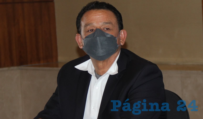 Ra&uacute;l Ruiz Dondiego, presidente estatal de Redes Sociales Progresistas (Foto: Juan Fernando Reyes Ortega)