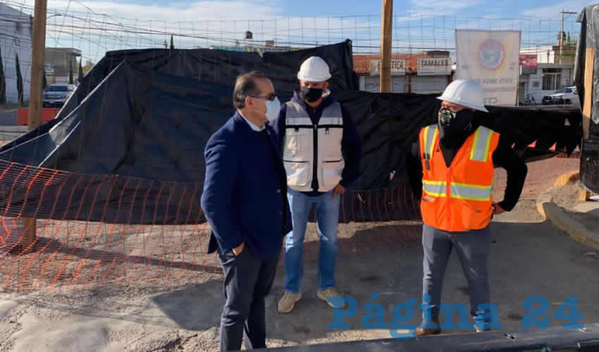Con la edificación de este paso a desnivel se mejorará sustancialmente la movilidad de la zona en la que circulan más de 33 mil vehículos diariamente