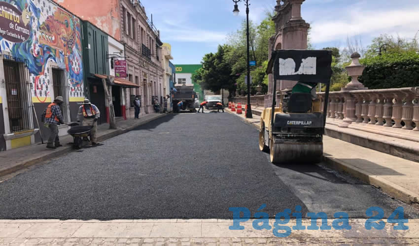 SOPMA trabaja de manera permanente en este tipo de obras en distintas vialidades de la ciudad