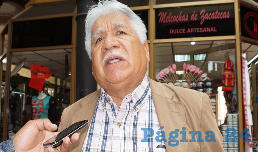 José Santos Cervantes, líder estatal del Frente Social por la Soberanía Popular (FSSP) e integrante del Movimiento Regeneración Nacional (Morena) (Foto: Archivo Página 24)