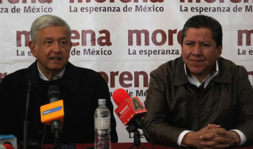 Andrés Manuel López Obrador y David Monreal Ávila