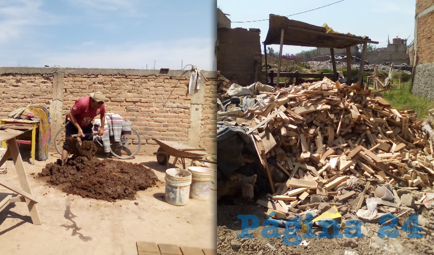 Cero apoyos para su trabajo y bajas ventas son una combinación que está llevando a la ruina a decenas de familias. Además, a los ladrilleros no se les dan opciones ecológicas para sus hornos y encima el ayuntamiento de Tonalá los sanciona cuando basura para cocer el barro/Fotos: Francisco Tapia