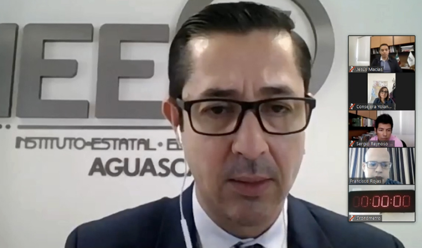 Luis Fernando Landeros Ortiz, consejero presidente del Instituto Estatal Electoral 