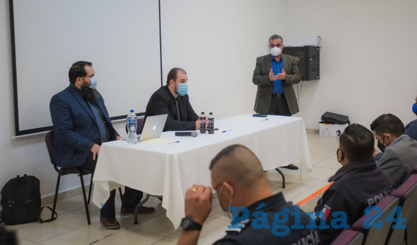 Policías asistieron a la ponencia “Investigación Criminal y Forense en Casos de Feminicidio”, impartida por la organización Behavioral Science Lab
