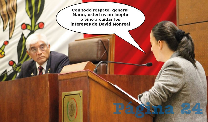 Fotografía satírica con dialogos añadidos a la imagen original.