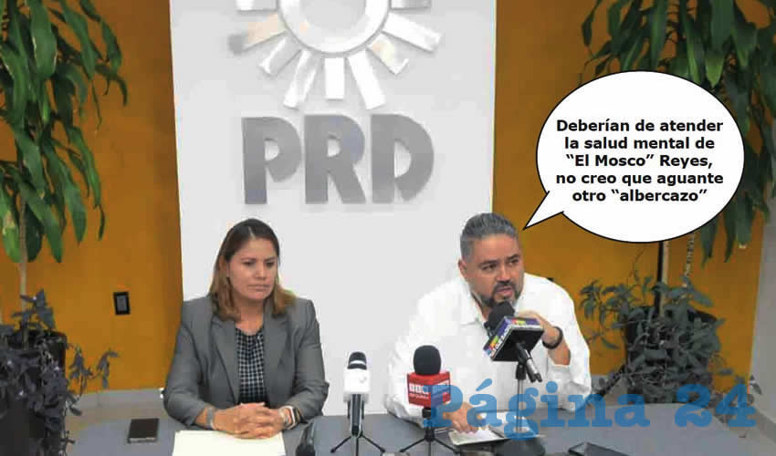 Fotografía satírica con dialogos añadidos a la imagen original.