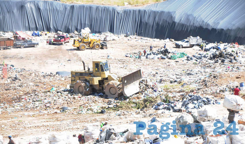 Relleno Sanitario o basurero de Aguascalientes