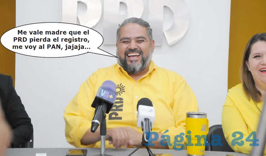 Fotografía satírica con dialogos añadidos a la imagen original.