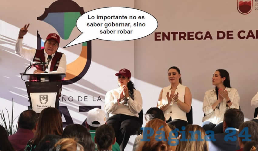 Fotografía satírica con dialogos añadidos a la imagen original.