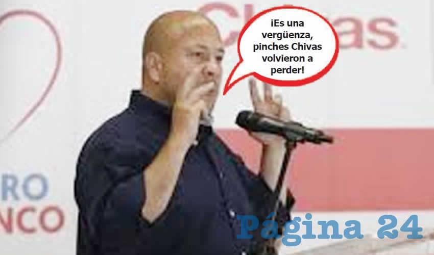 Fotografía satírica con dialogos añadidos a la imagen original.