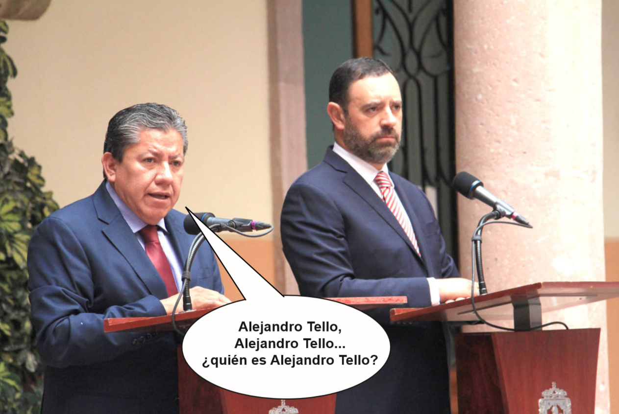 Fotografía satírica con dialogos añadidos a la imagen original.