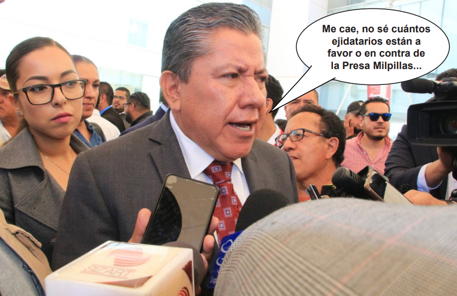 Fotografía satírica con dialogos añadidos a la imagen original.