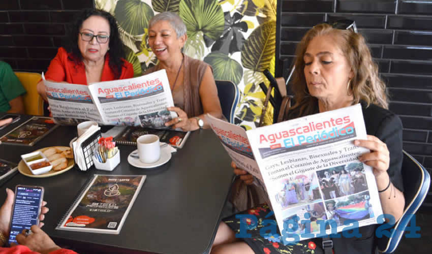 Desayunando